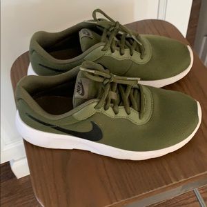 Nike Army Green Youth Sneakers!